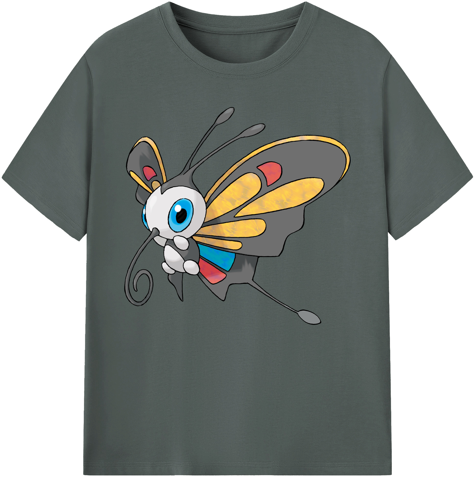 （画像用） ポケットモンスター Pokémon 綿100％ メンズ半袖Tシャツ｜肌触りやわらか＆通気性